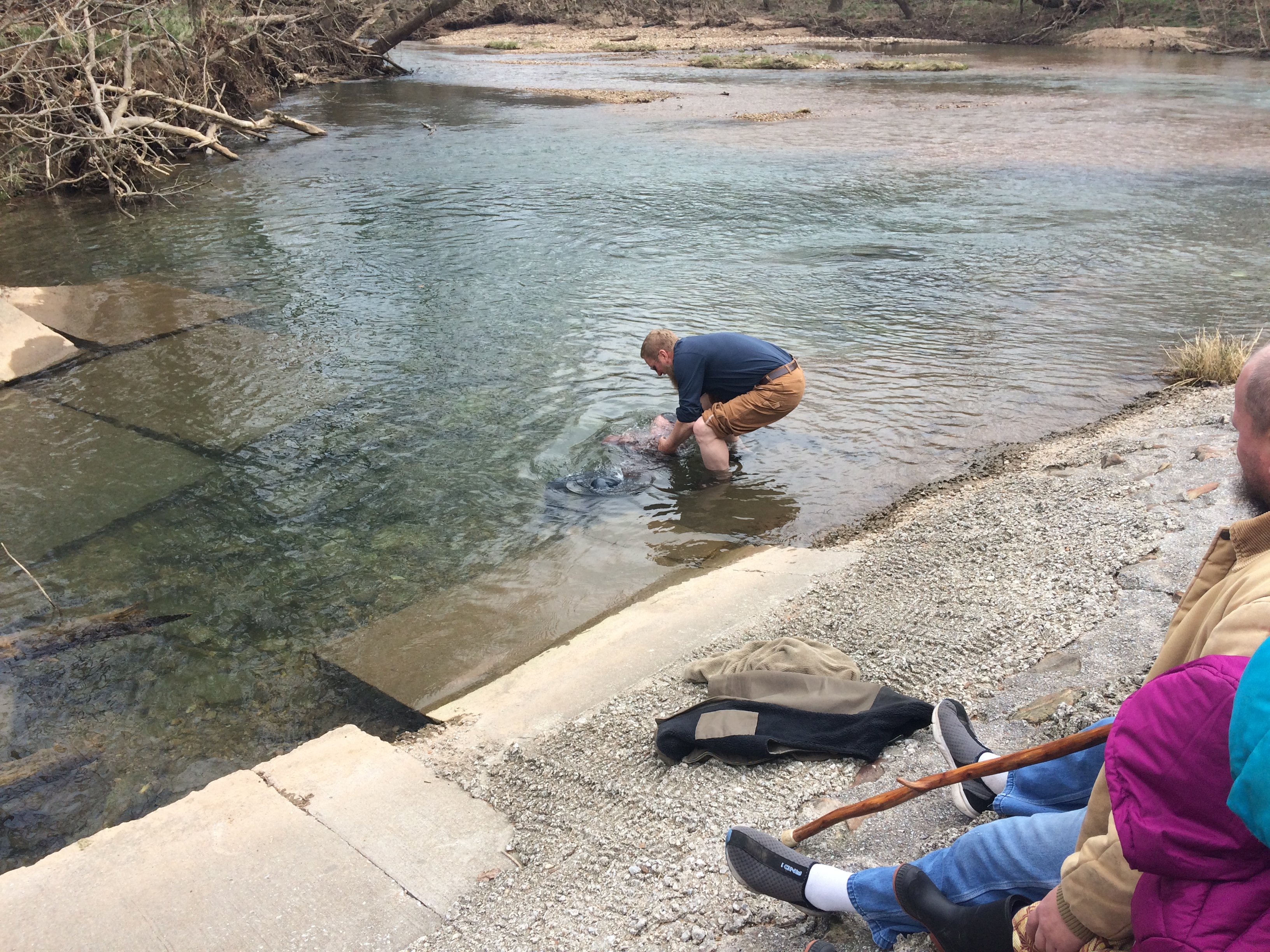 Dave Being Baptized